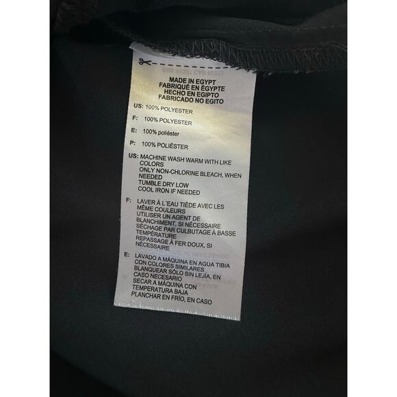 Adidas Golf Woven Womens Jacket Large Black Full Zip Pockets Lightweight Walking - Picture 5 of 12